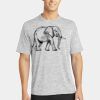 Multi-Colors Sublimatable PosiCharge Electric Heather Tee Thumbnail