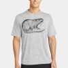 Multi-Colors Sublimatable PosiCharge Electric Heather Tee Thumbnail