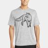 Multi-Colors Sublimatable PosiCharge Electric Heather Tee Thumbnail