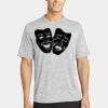 Multi-Colors Sublimatable PosiCharge Electric Heather Tee Thumbnail
