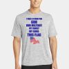 Multi-Colors Sublimatable PosiCharge Electric Heather Tee Thumbnail