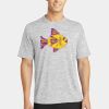 Multi-Colors Sublimatable PosiCharge Electric Heather Tee Thumbnail