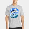 Multi-Colors Sublimatable PosiCharge Electric Heather Tee Thumbnail