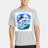 Multi-Colors Sublimatable PosiCharge Electric Heather Tee Thumbnail