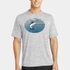 Multi-Colors Sublimatable PosiCharge Electric Heather Tee Thumbnail