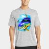 Multi-Colors Sublimatable PosiCharge Electric Heather Tee Thumbnail