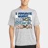 Multi-Colors Sublimatable PosiCharge Electric Heather Tee Thumbnail