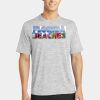 Multi-Colors Sublimatable PosiCharge Electric Heather Tee Thumbnail