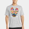 Multi-Colors Sublimatable PosiCharge Electric Heather Tee Thumbnail