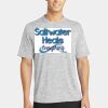 Multi-Colors Sublimatable PosiCharge Electric Heather Tee Thumbnail