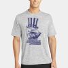 Multi-Colors Sublimatable PosiCharge Electric Heather Tee Thumbnail