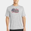 Multi-Colors Sublimatable PosiCharge Electric Heather Tee Thumbnail