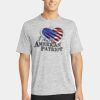 Multi-Colors Sublimatable PosiCharge Electric Heather Tee Thumbnail