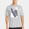 Multi-Colors Sublimatable PosiCharge Electric Heather Tee Thumbnail