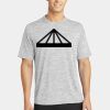 Multi-Colors Sublimatable PosiCharge Electric Heather Tee Thumbnail