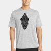Multi-Colors Sublimatable PosiCharge Electric Heather Tee Thumbnail