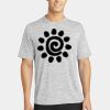 Multi-Colors Sublimatable PosiCharge Electric Heather Tee Thumbnail