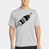 Multi-Colors Sublimatable PosiCharge Electric Heather Tee Thumbnail