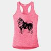 Multi-Color Sublimatable Ladies PosiCharge Electric Heather Racerback Tank Thumbnail