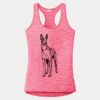 Multi-Color Sublimatable Ladies PosiCharge Electric Heather Racerback Tank Thumbnail