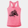 Multi-Color Sublimatable Ladies PosiCharge Electric Heather Racerback Tank Thumbnail
