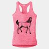 Multi-Color Sublimatable Ladies PosiCharge Electric Heather Racerback Tank Thumbnail