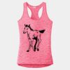 Multi-Color Sublimatable Ladies PosiCharge Electric Heather Racerback Tank Thumbnail