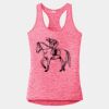 Multi-Color Sublimatable Ladies PosiCharge Electric Heather Racerback Tank Thumbnail
