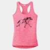 Multi-Color Sublimatable Ladies PosiCharge Electric Heather Racerback Tank Thumbnail