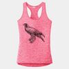 Multi-Color Sublimatable Ladies PosiCharge Electric Heather Racerback Tank Thumbnail