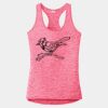 Multi-Color Sublimatable Ladies PosiCharge Electric Heather Racerback Tank Thumbnail