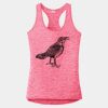 Multi-Color Sublimatable Ladies PosiCharge Electric Heather Racerback Tank Thumbnail