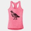 Multi-Color Sublimatable Ladies PosiCharge Electric Heather Racerback Tank Thumbnail