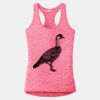 Multi-Color Sublimatable Ladies PosiCharge Electric Heather Racerback Tank Thumbnail