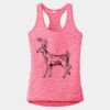 Multi-Color Sublimatable Ladies PosiCharge Electric Heather Racerback Tank Thumbnail