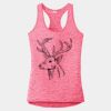 Multi-Color Sublimatable Ladies PosiCharge Electric Heather Racerback Tank Thumbnail