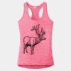 Multi-Color Sublimatable Ladies PosiCharge Electric Heather Racerback Tank Thumbnail