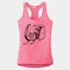 Multi-Color Sublimatable Ladies PosiCharge Electric Heather Racerback Tank Thumbnail