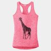 Multi-Color Sublimatable Ladies PosiCharge Electric Heather Racerback Tank Thumbnail