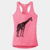 Multi-Color Sublimatable Ladies PosiCharge Electric Heather Racerback Tank Thumbnail