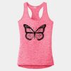Multi-Color Sublimatable Ladies PosiCharge Electric Heather Racerback Tank Thumbnail
