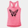 Multi-Color Sublimatable Ladies PosiCharge Electric Heather Racerback Tank Thumbnail