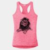 Multi-Color Sublimatable Ladies PosiCharge Electric Heather Racerback Tank Thumbnail