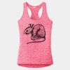 Multi-Color Sublimatable Ladies PosiCharge Electric Heather Racerback Tank Thumbnail