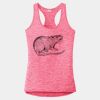 Multi-Color Sublimatable Ladies PosiCharge Electric Heather Racerback Tank Thumbnail