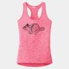 Multi-Color Sublimatable Ladies PosiCharge Electric Heather Racerback Tank Thumbnail