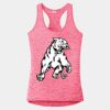 Multi-Color Sublimatable Ladies PosiCharge Electric Heather Racerback Tank Thumbnail