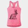 Multi-Color Sublimatable Ladies PosiCharge Electric Heather Racerback Tank Thumbnail
