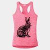 Multi-Color Sublimatable Ladies PosiCharge Electric Heather Racerback Tank Thumbnail