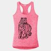 Multi-Color Sublimatable Ladies PosiCharge Electric Heather Racerback Tank Thumbnail